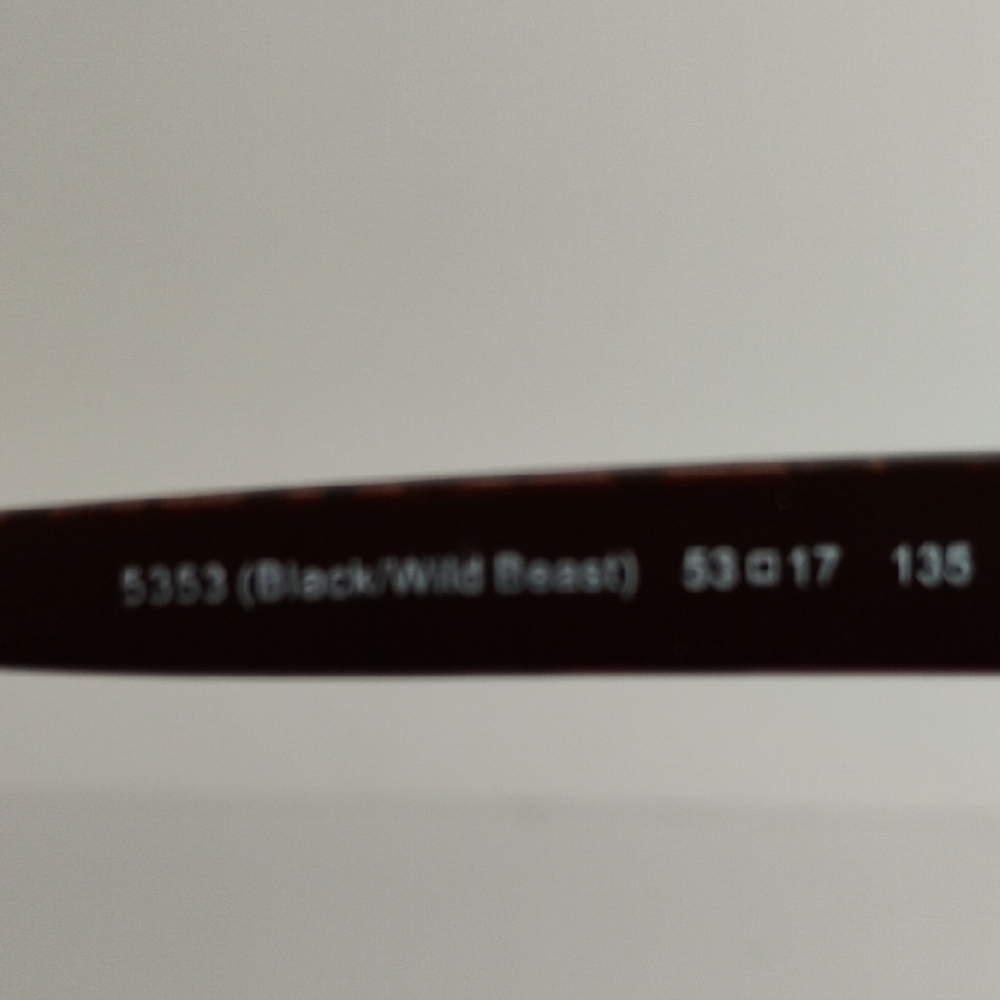 Coach 5353 Black Wild Beast Eyeglasses Frames Only HC 6082 Woman's - Picture 8 of 12